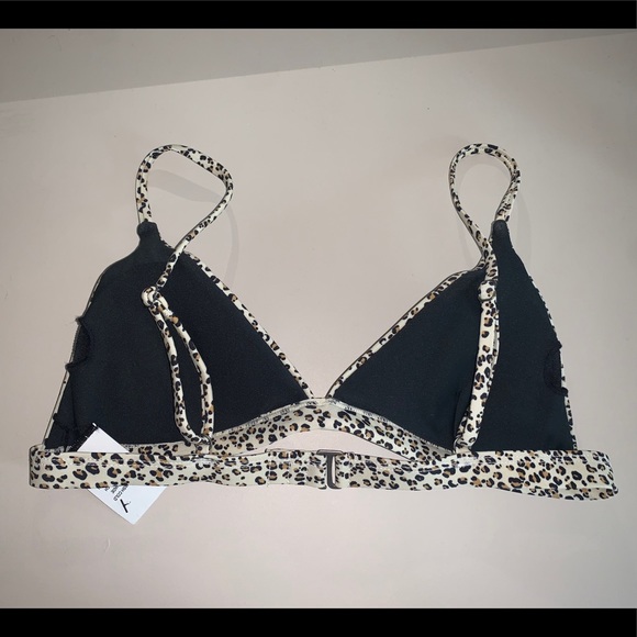 Medium women’s cheetah print bathing suit (top) - Picture 2 of 2